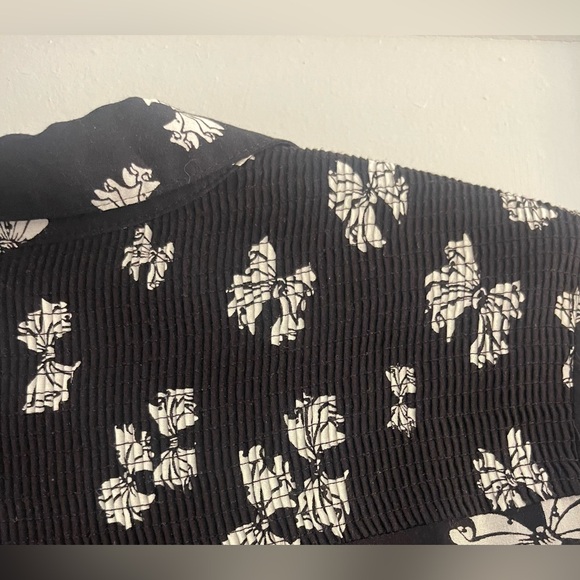 Anthropologie Maeve Emory Printed Button Down Size 6 - Picture 6 of 9